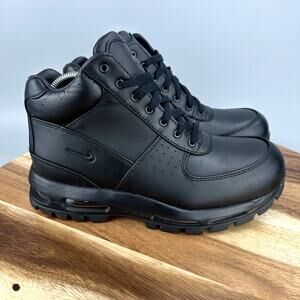 Nike Air Max Goadome ACG Triple Black Waterproof Boots Men's Sz 11.5 865031-009